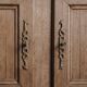 Ardennes-style 2-door chest of drawers in solid oak