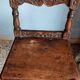 Rare pair of carved chairs, Italian manufacture from the 17th century