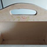 Wooden magazine door