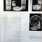 Molded glass roller vase by Pavel Panek for Sklo Union, 1970s