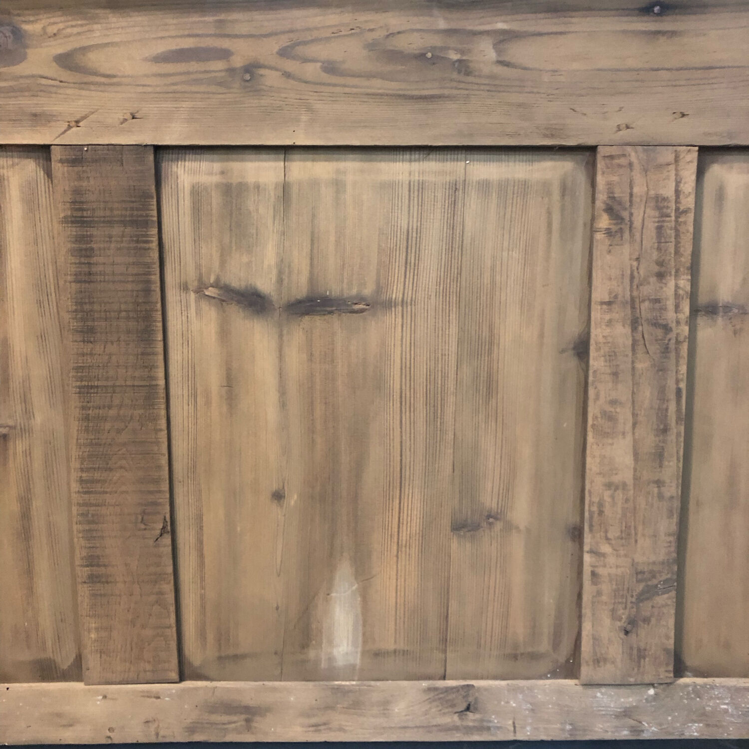 Enfilade wooden counter early twentieth century