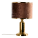 Lampe de table en laiton