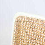 Vintage Cesca B32 chair in white by Marcel Breuer, 1970s