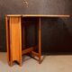 Mid-century teak folding table