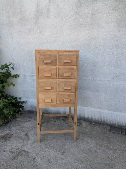 Craft cabinet with drawers