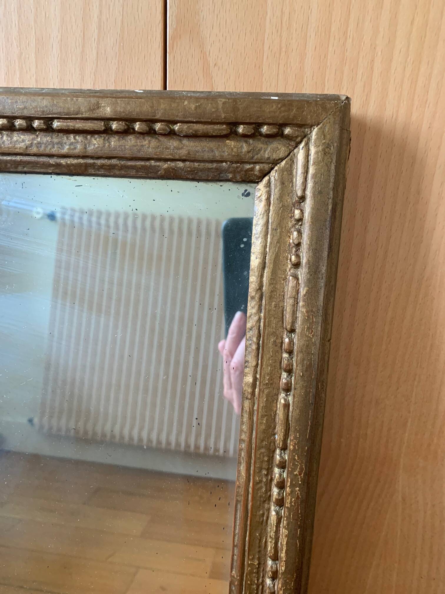 Louis XVI style mirror, 19th century