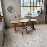 2m beech monastery table