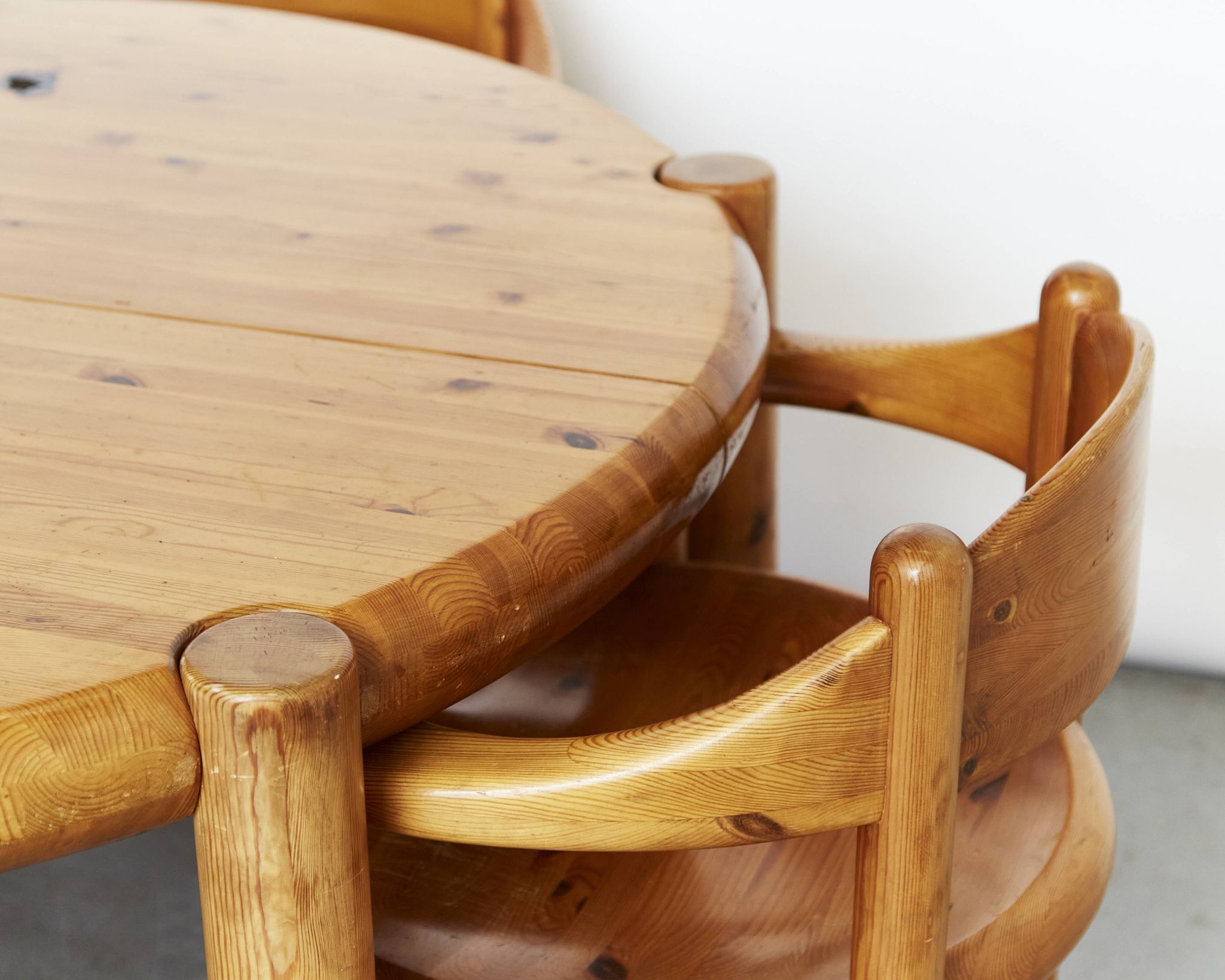 Dining Room Set by Rainer Daumiller for Hirtshals Savværk, 1970s, Set of 7