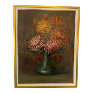 Nature morte signée