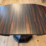 Elegant Extendable Dining Table in Macassar, Italy, 1970s