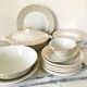 Porcelain plate service x 10 people