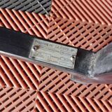 Large industrial metal coffee table