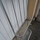 Vestibule, Art Deco coat rack.