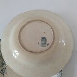 Duo of Gien plates, Floréal decor