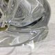 Pied de lampe en cristal de Sèvres