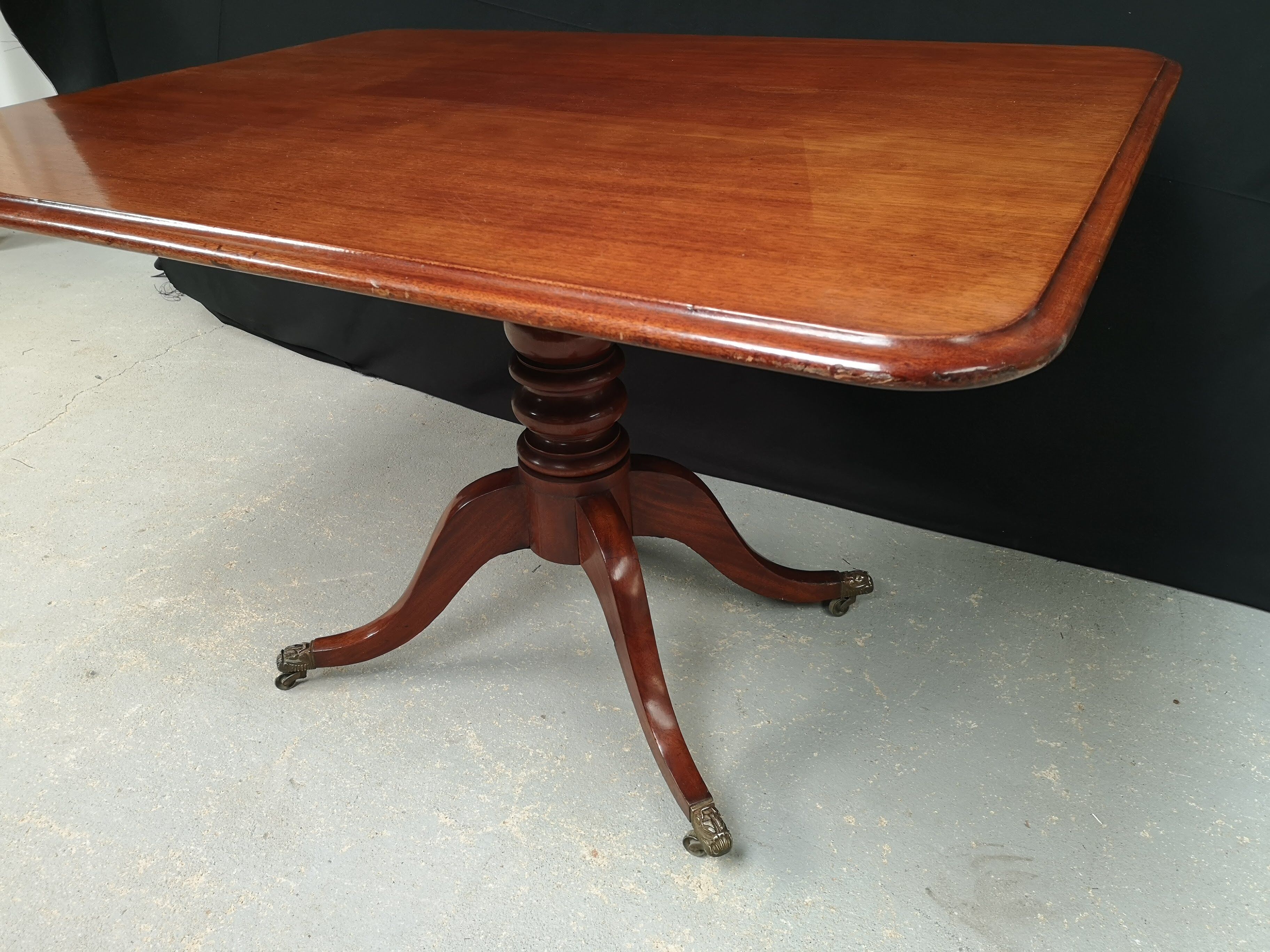 Mahogany English table