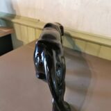 Art deco ceramic panther