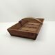 Rectangular wooden basket and crate