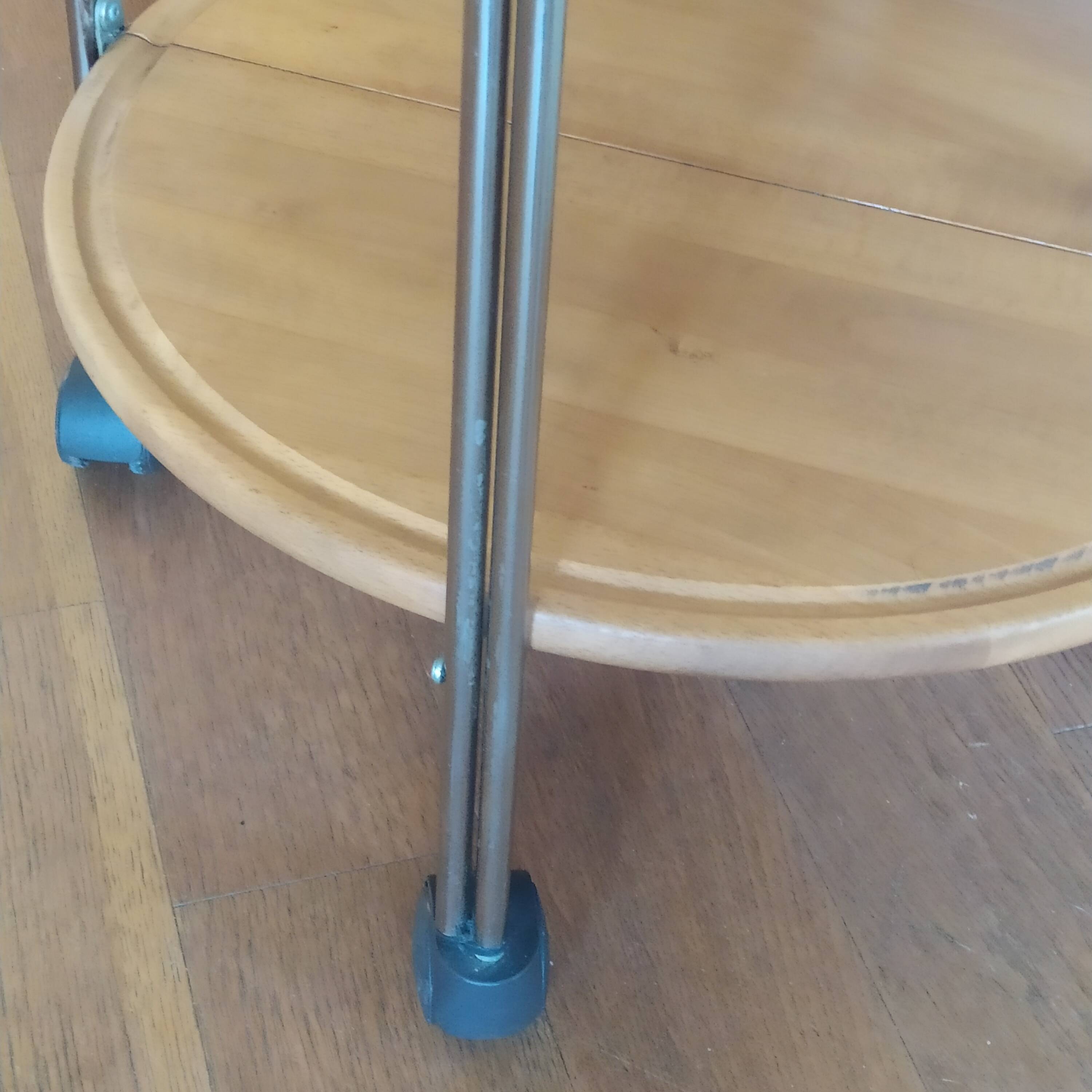 Folding drinks trolley from the 1970s, made in Germany