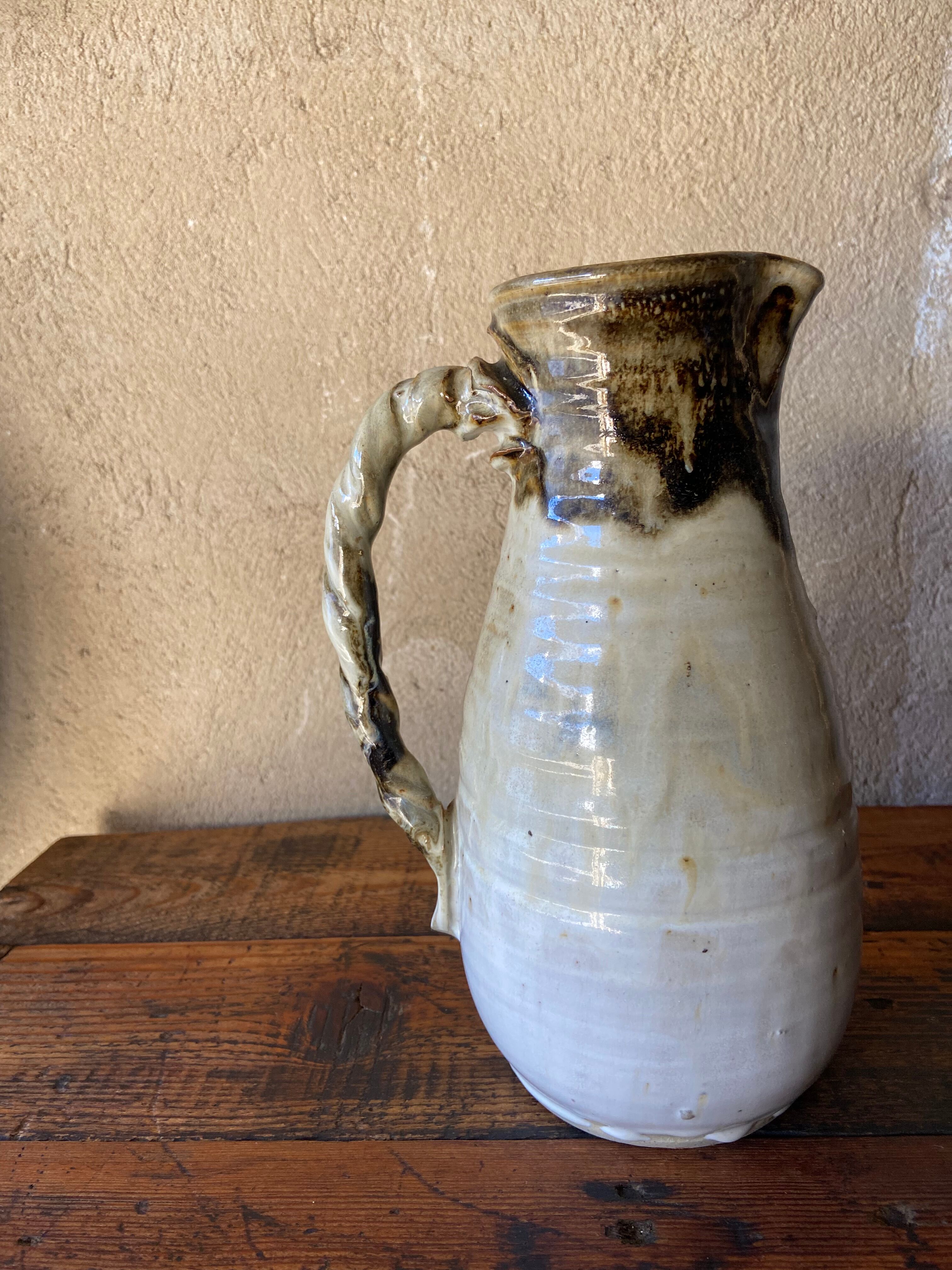 Ceramic pitcher