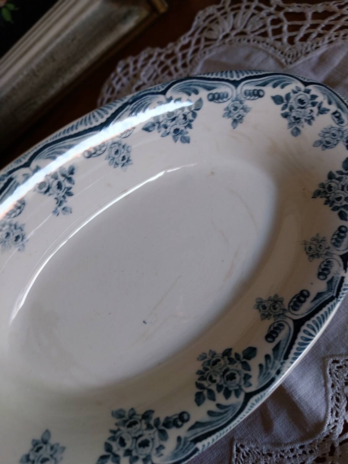 Choisy le Roi iron clay bowl, Bordeaux model