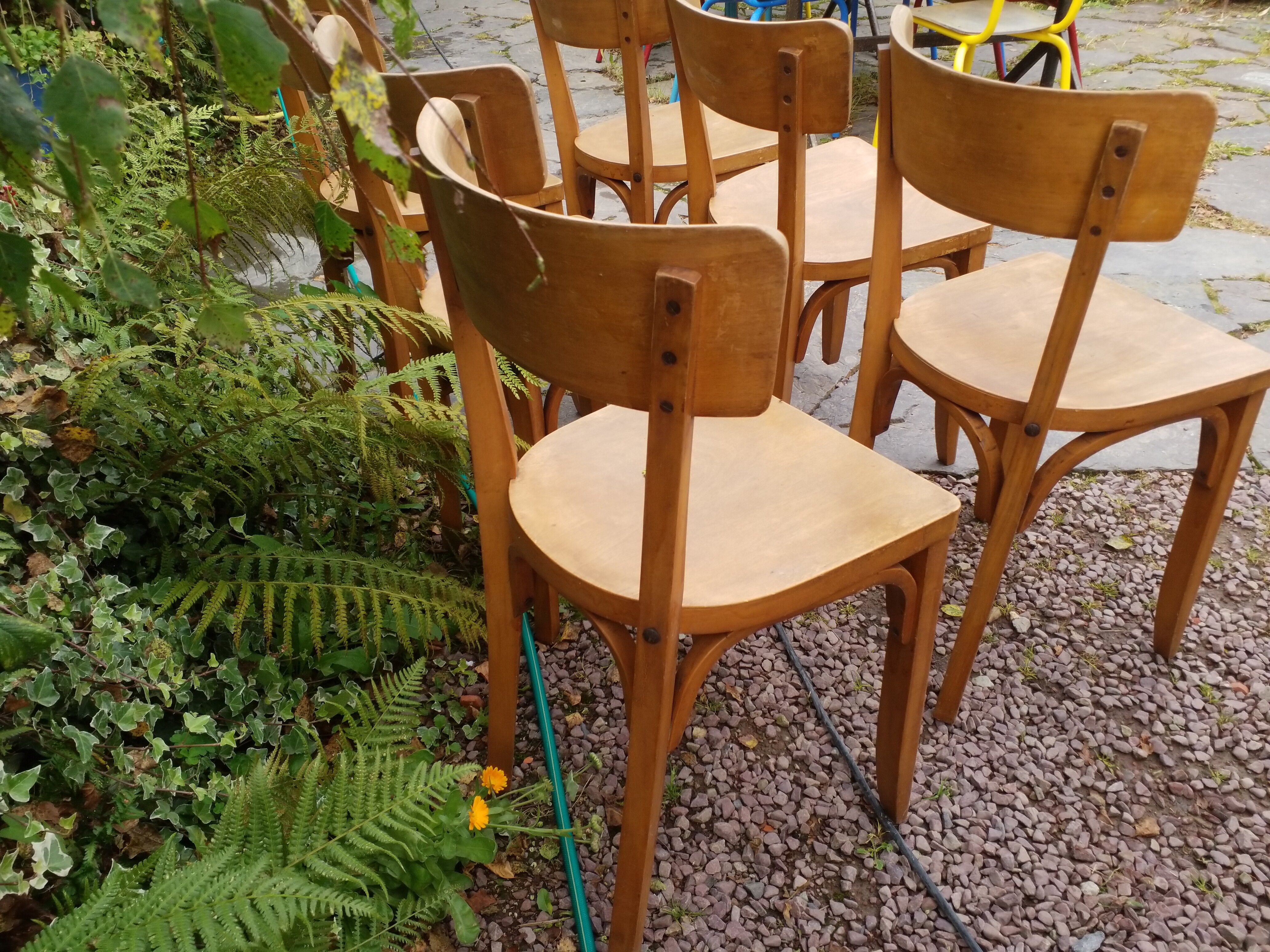 6 bistro chairs