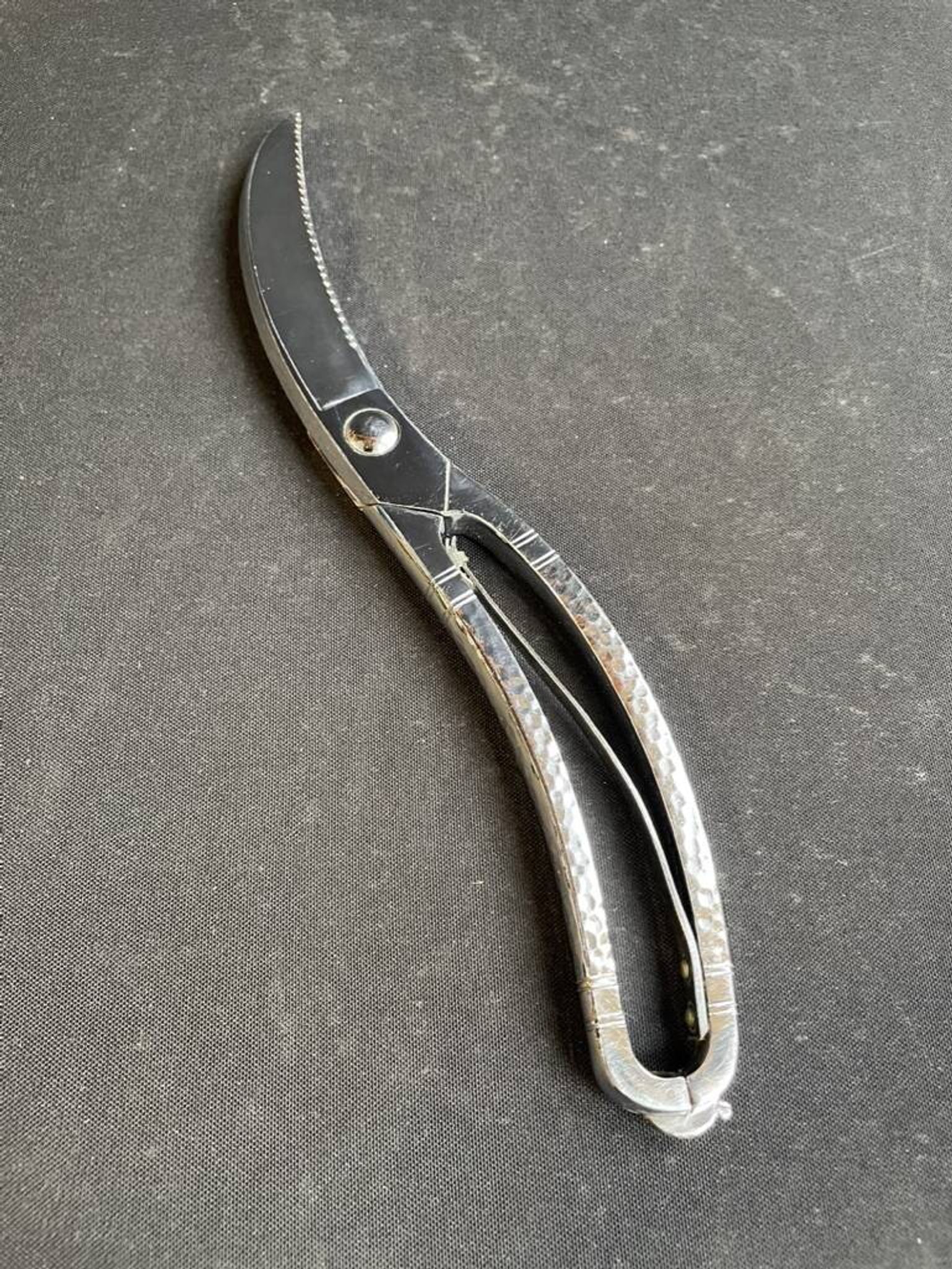 Sécateur à volaille – Inox martelé - Germany