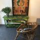 Old wooden console