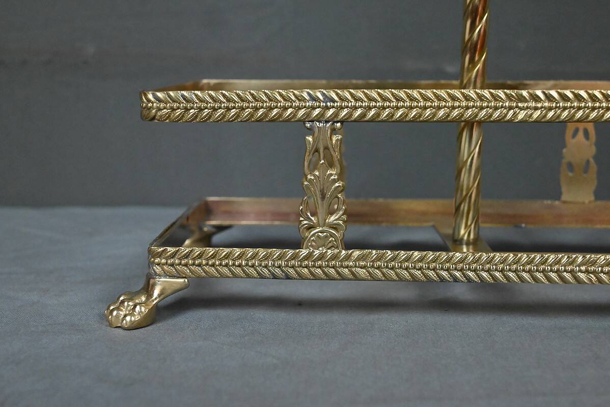 Bronze and Crystal Liquor Cabinet – Late 19th Century