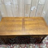 Louis Philippe style flat desk in cherry wood