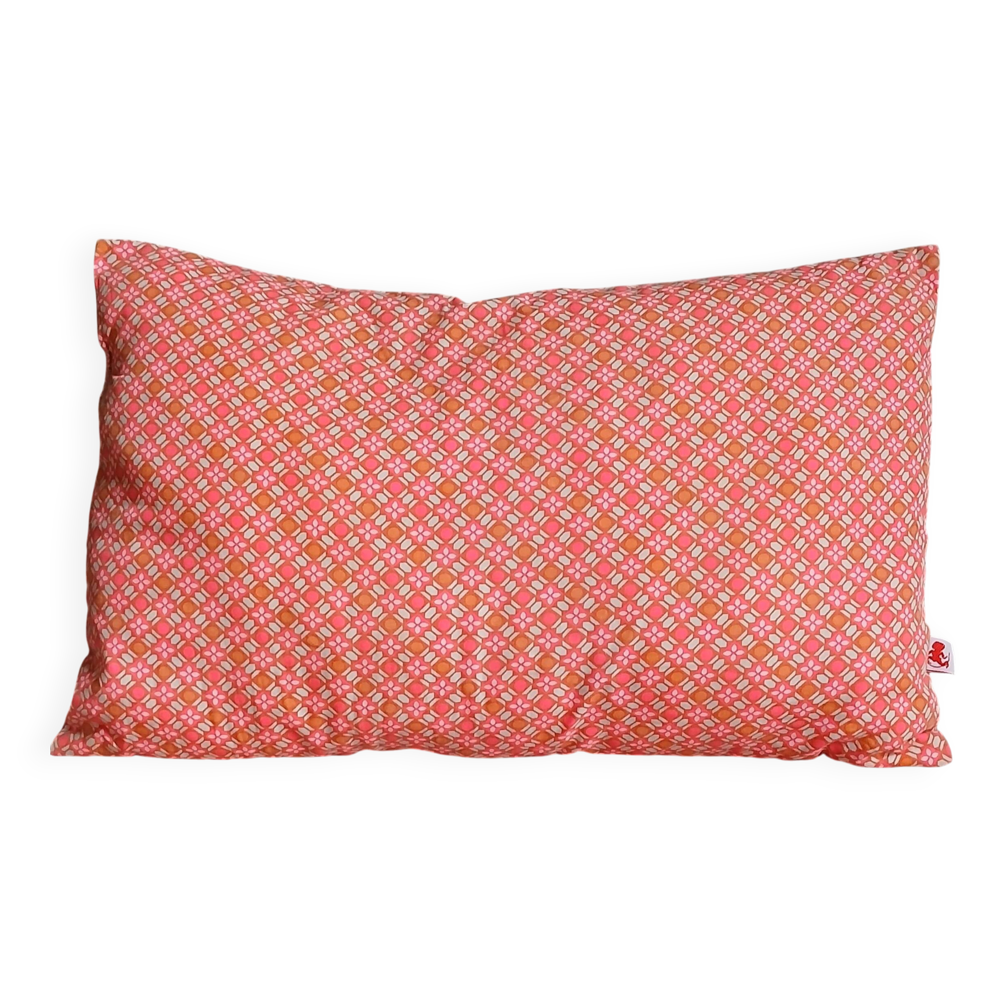 Vintage Petit Pan cushion, old label & logo