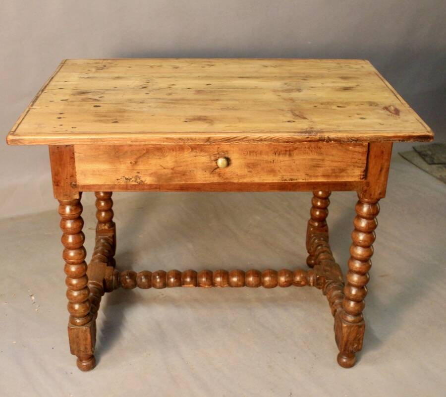 Louis XIII Writing Table with Rosary Feet