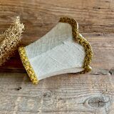 Vintage braid lampshade