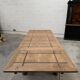 Italian table in raw oak from the 19th century.