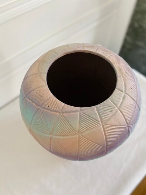 Handmade ceramic vase