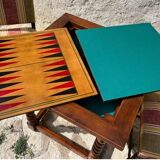 Table de jeux style Louis XIII