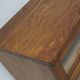 Vintage German Beech / Oak Haberdashery Shop Cabinet / Vitrine, 1950s