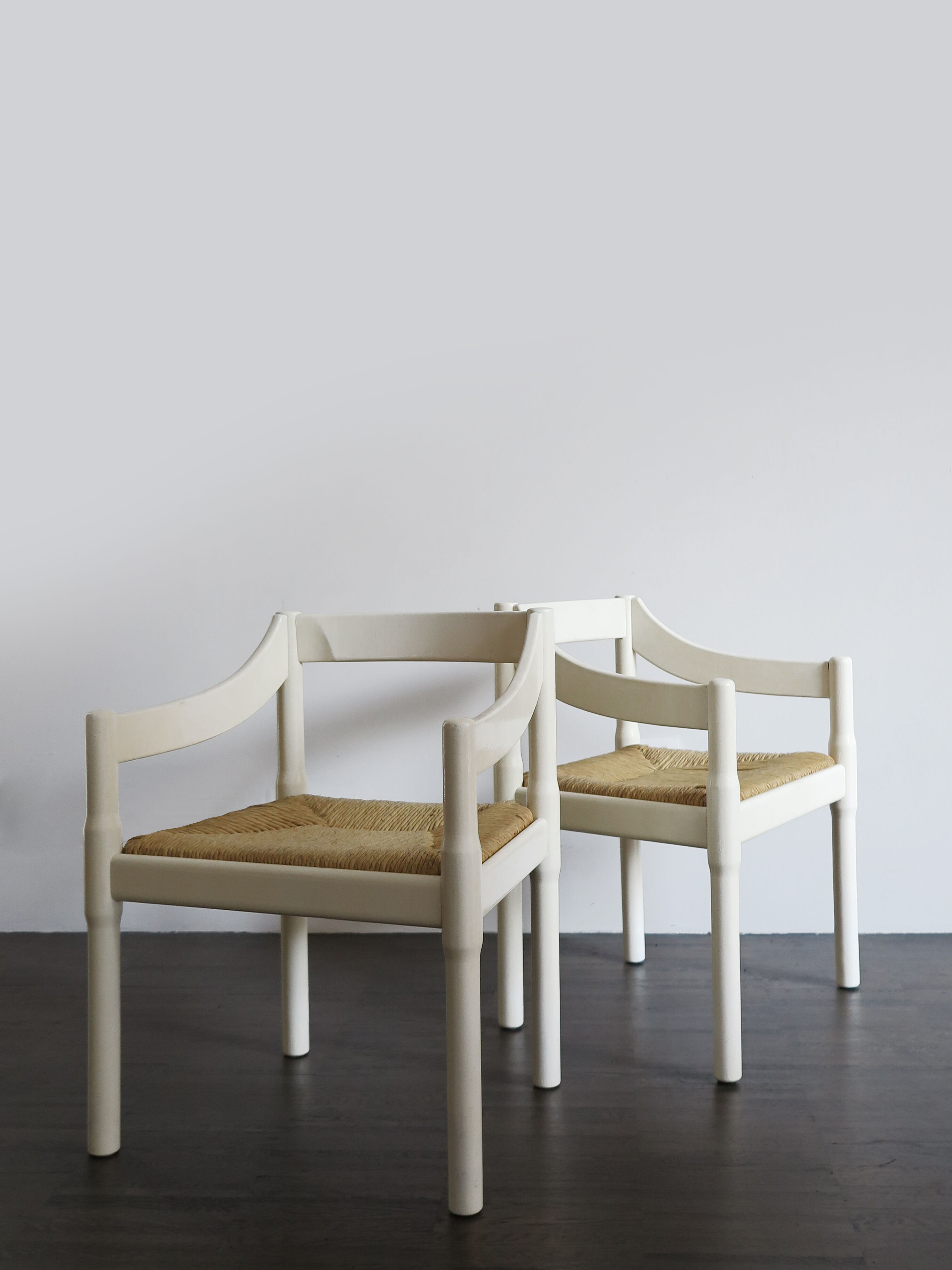 Vico Magistretti Italian armchairs for Cassina, 1960s