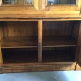 Louis Philippe display cabinet in cherry wood