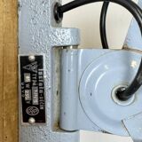 Grey Industrial Scissor Wall Lamp from Elektroinstala, 1960s