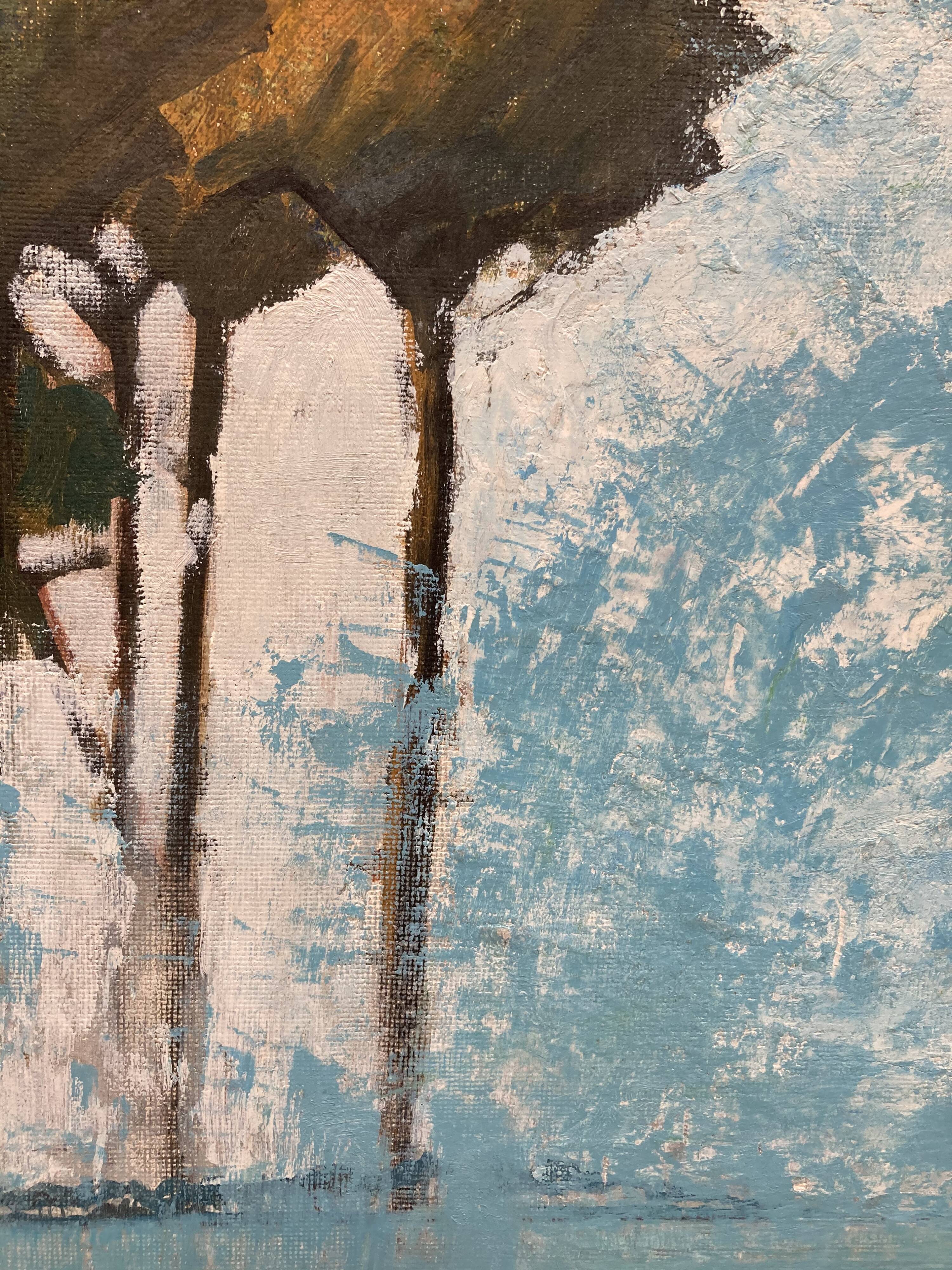 Painting "the Bathers"