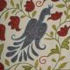Hand-knotted rug, vintage Turkish rug 51x91 cm