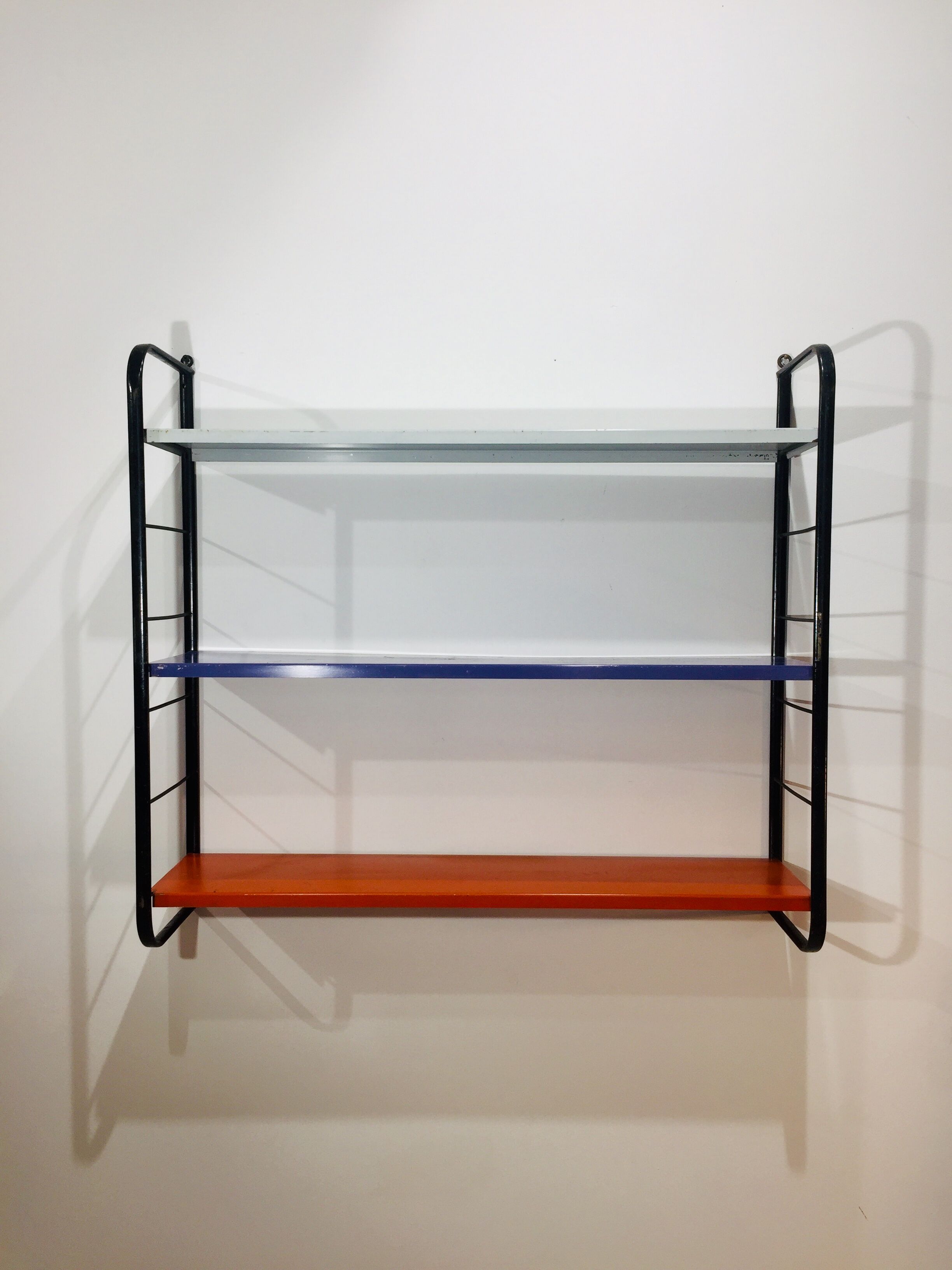 Beautiful metal shelf from the 60s.