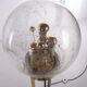 Sputnik floor lamp by Doria Leuchten Germany 1970s