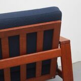 1960s 2-seater sofa teak, Hans Wegner for Getama