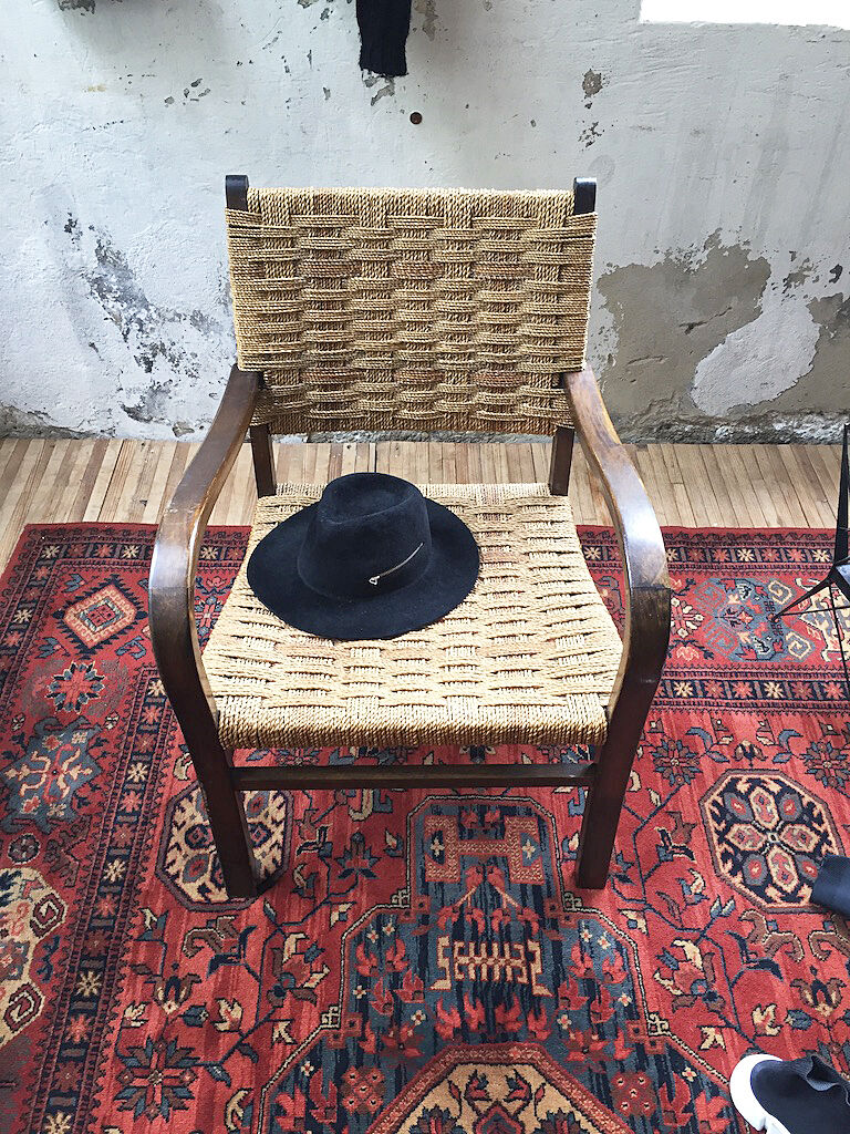 Bridge armchair Vroom and Dreesman in rope