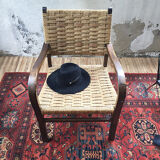 Bridge armchair Vroom and Dreesman in rope