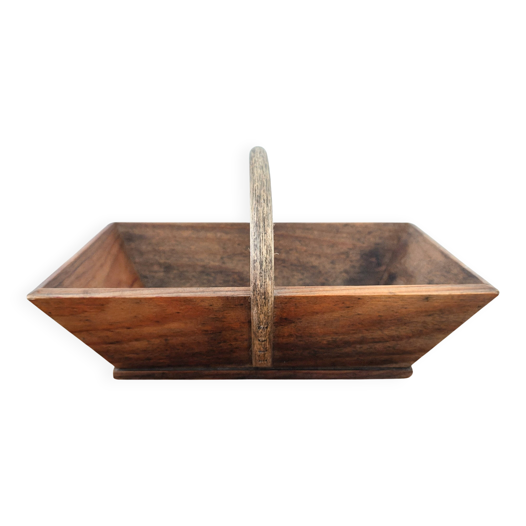 Ancien panier de vendanges en bois