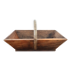 Ancien panier de vendanges en bois