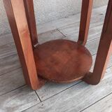 Art Deco style side table, pedestal table